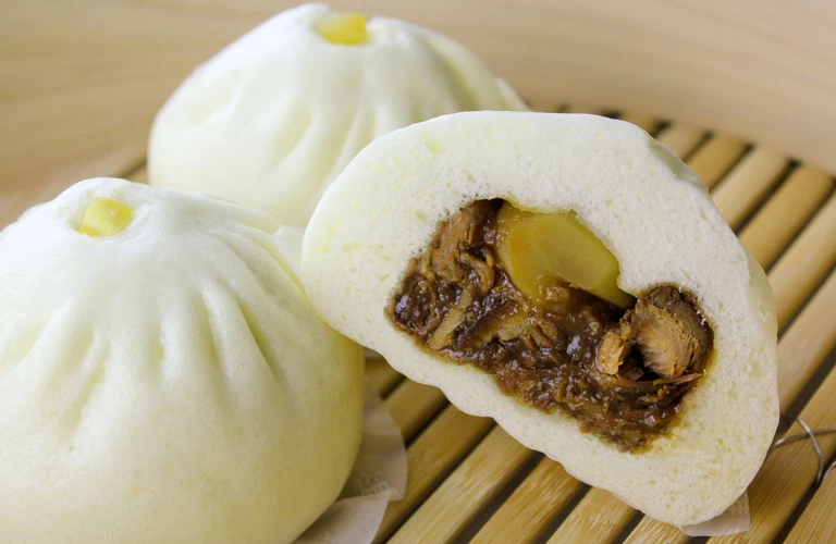 期間限定栗入り角煮まん